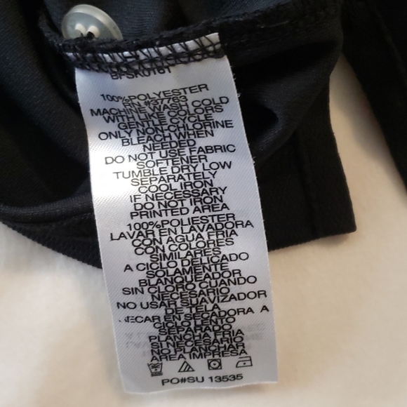 Callaway Golf Polo Black with White EUC Large - Picture 6 of 8